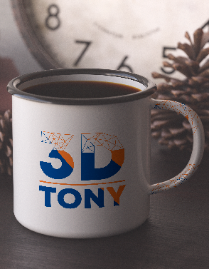 logo sur une tasse